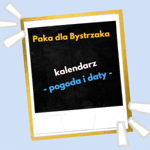 Kalendarz - pogoda i daty