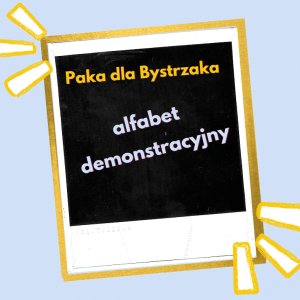 alfabet demonstracyjny