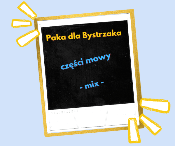 części mowy. mix