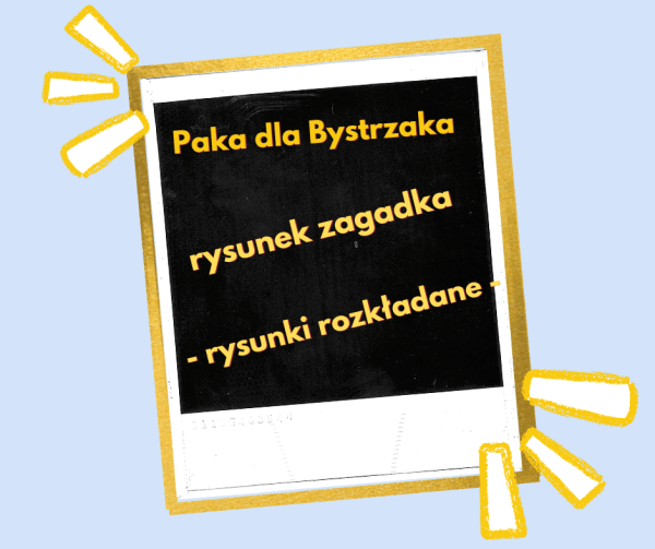 Rysunek zagadka - rysunki rozkładane