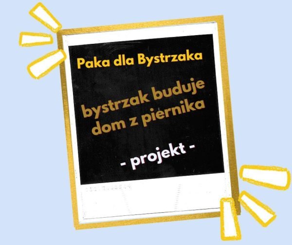 bystrzak buduje domek z piernika- projekt.