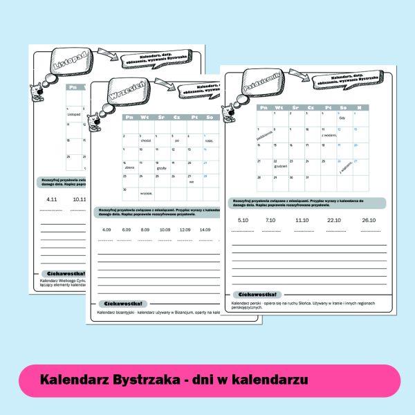 Kalendarz, daty, obliczenia, przysłowia, ciekawostki.