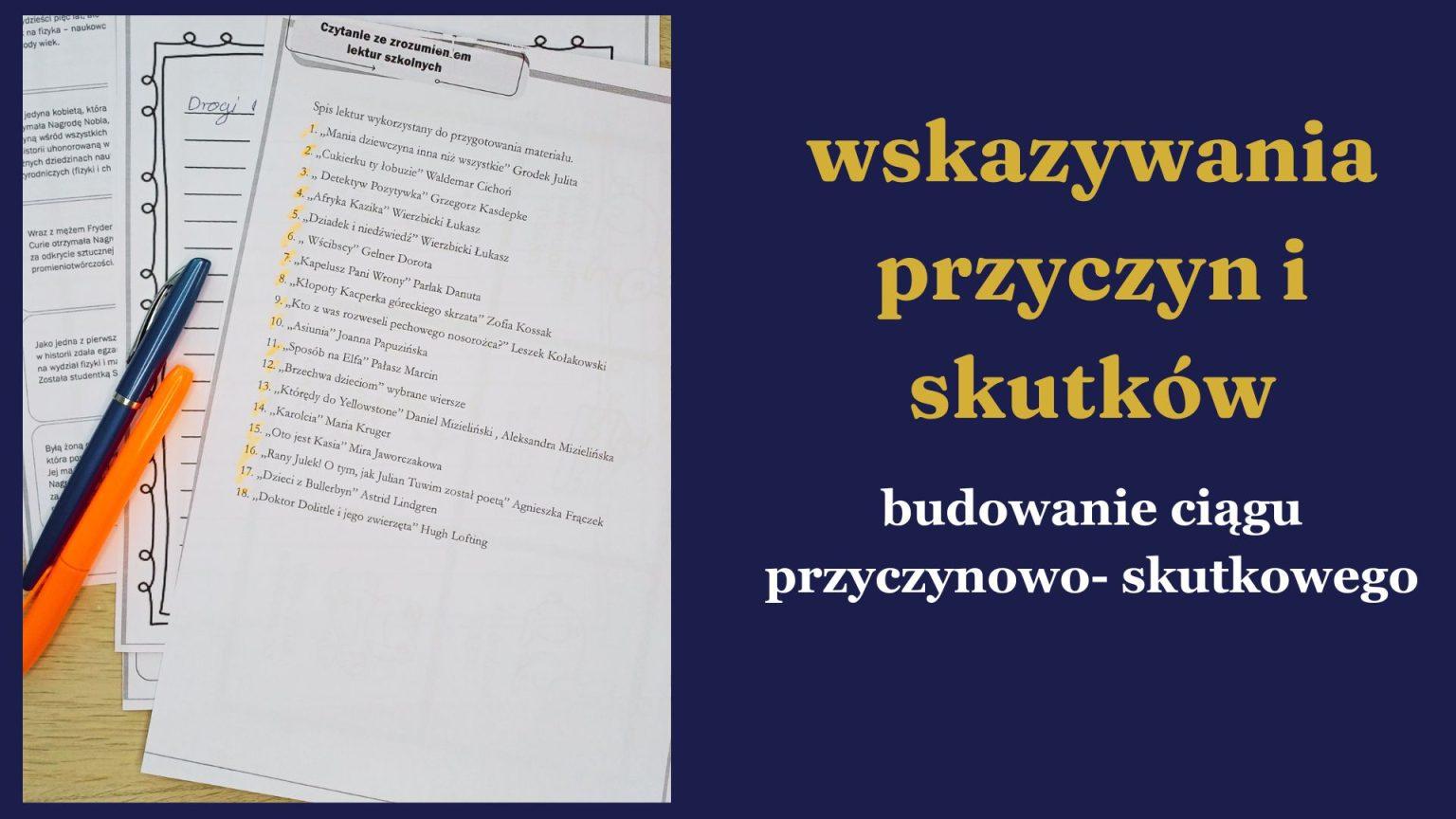 czytanie ze zrozumieniem - Mistrzowska Dydaktyka