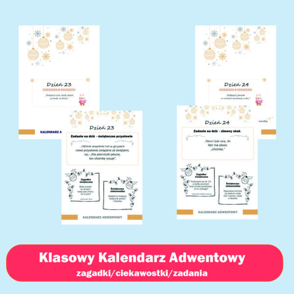 Kalendarz adwentowy (w. 2024)