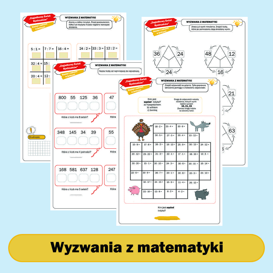 Zagadkowy świat Bystrzaków Nauka i zabawa w jednym e-book