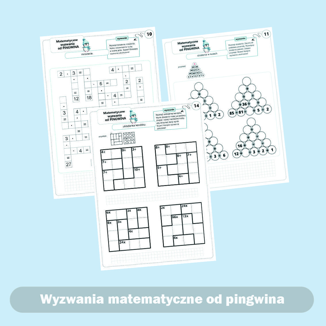 Matematyczne wyzwania od Pingwina