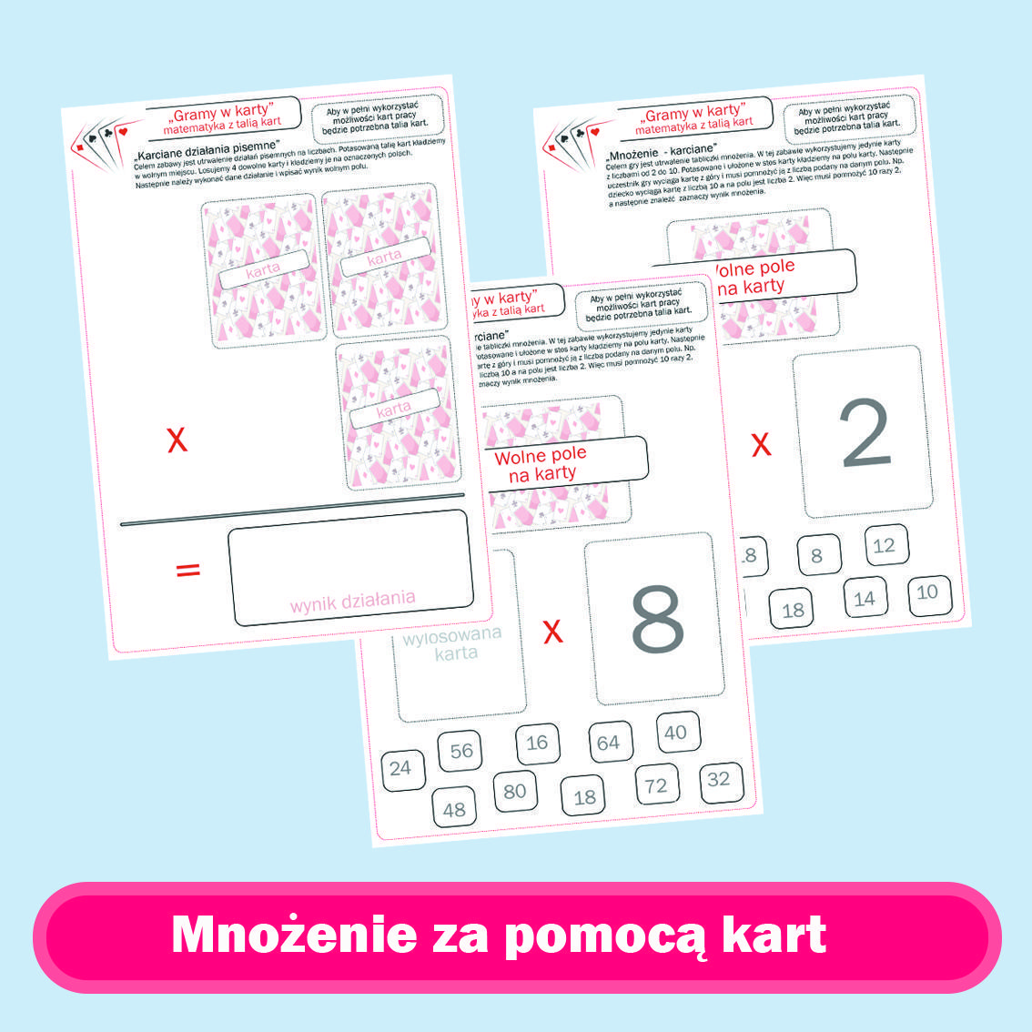 Gramy w karty - matematyka z talią kart