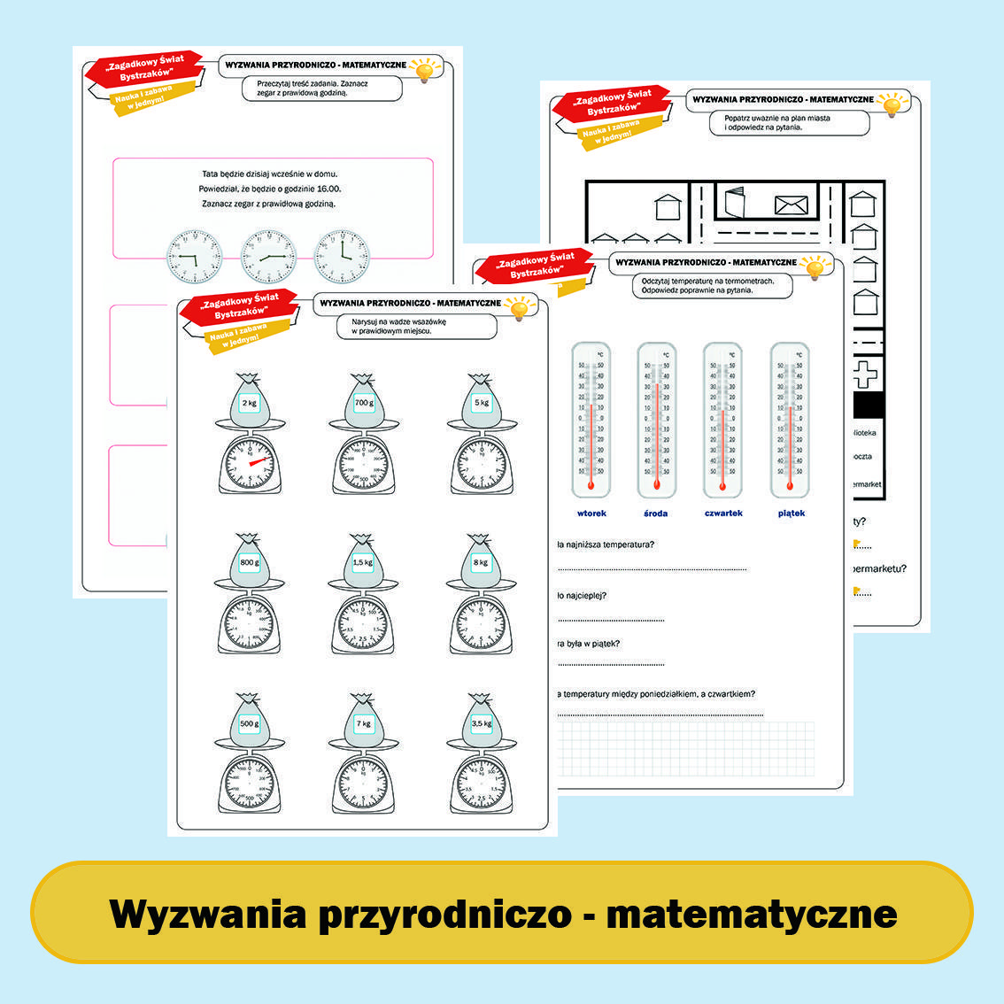 Zagadkowy świat Bystrzaków Nauka i zabawa w jednym e-book