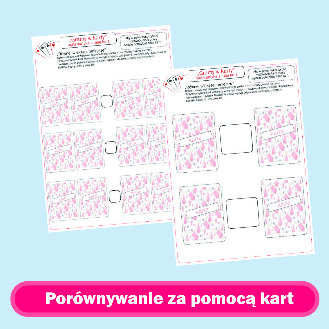 Gramy w karty - matematyka z talią kart