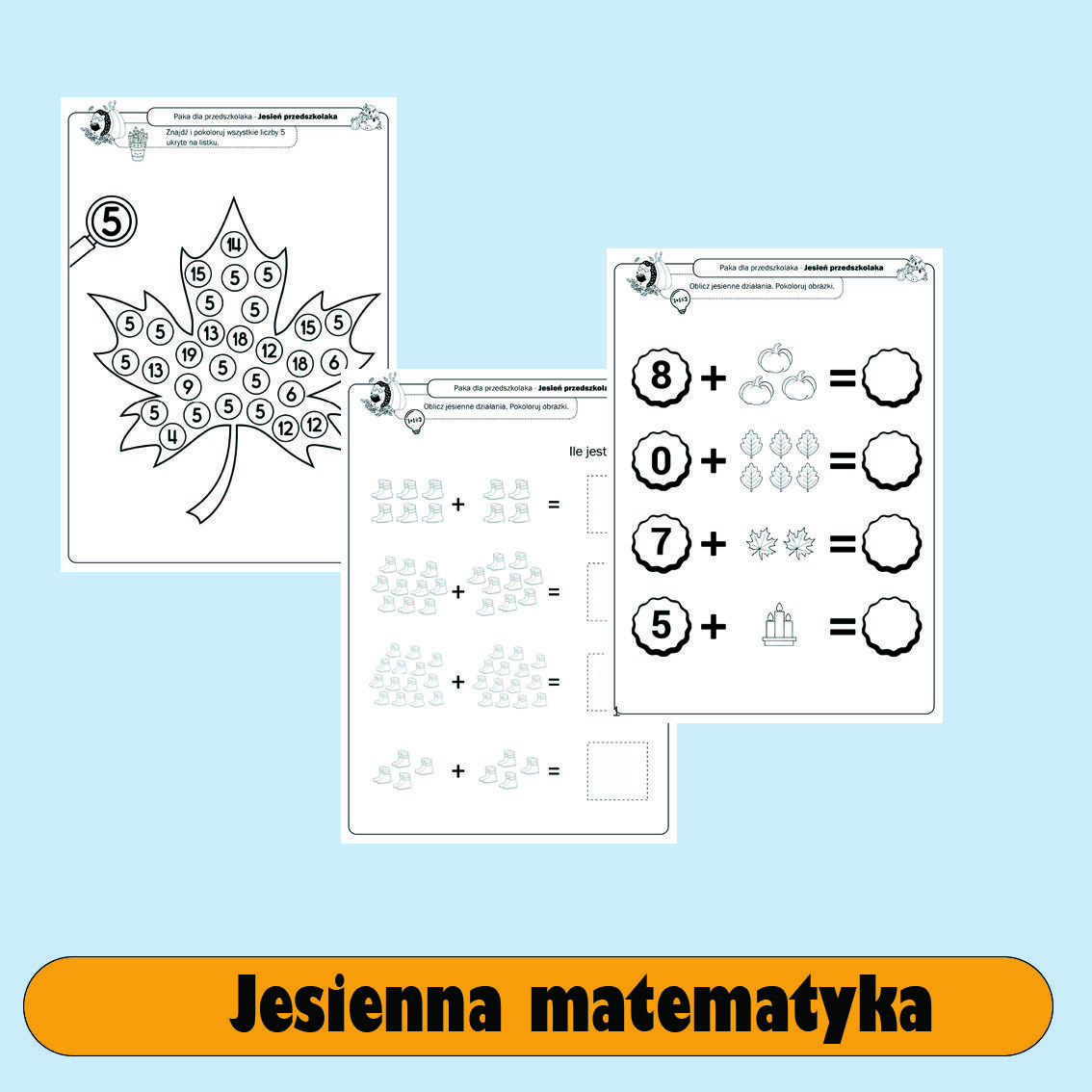 Jesień przedszkolaka- Paka dla Przedszkolaka.