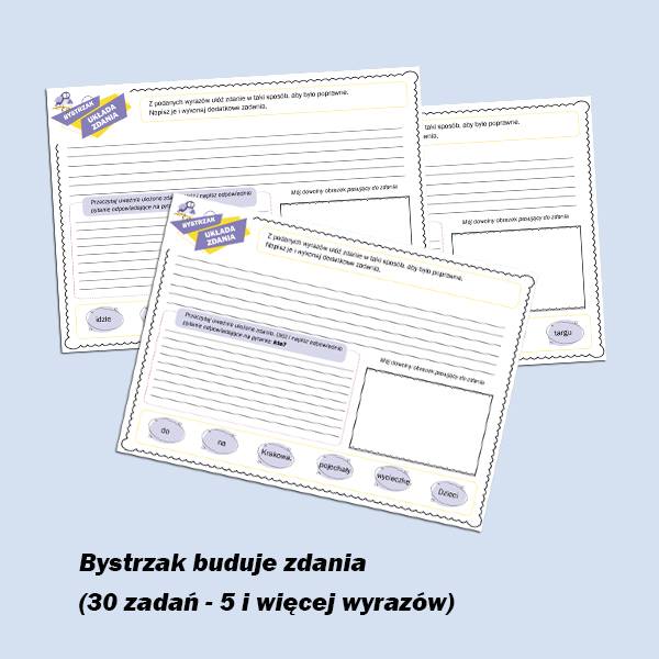 Bystrzak buduje zdania 1