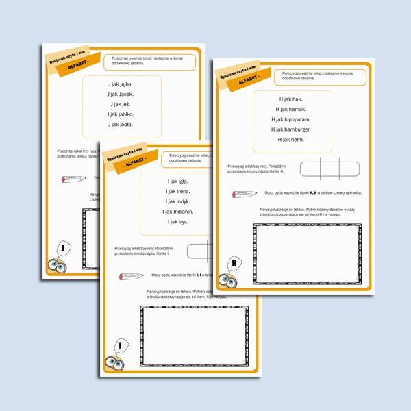 Bystrzak czyta i wie. Alfabet Junior