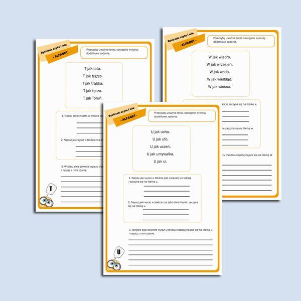 Bystrzak czyta i wie. Alfabet Junior