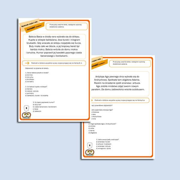 Bystrzak czyta i wie. Alfabet masters (2)