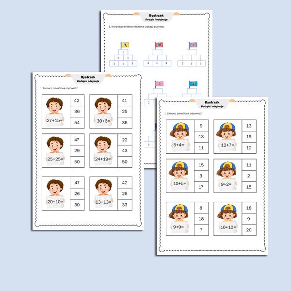 Bystrzak dodaje i odejmuje