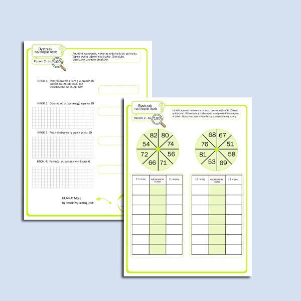 Bystrzak na tropie liczb.