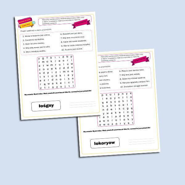 Bystrzak na tropie. Części mowy (4)