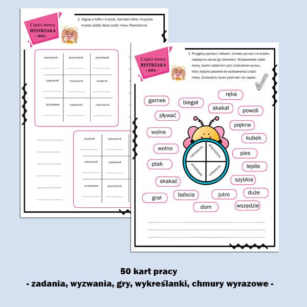 Części mowy bystrzaka- mix (2)