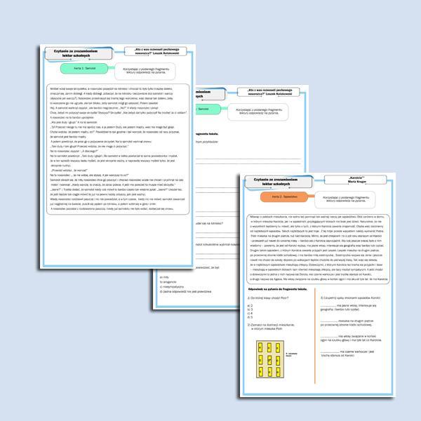 Czytanie ze zrozumieniem. Lektury. Cz. 1 (1)