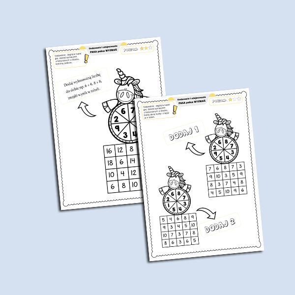 Dodawanie i odejmowanie. Paka pełna wyzwań.