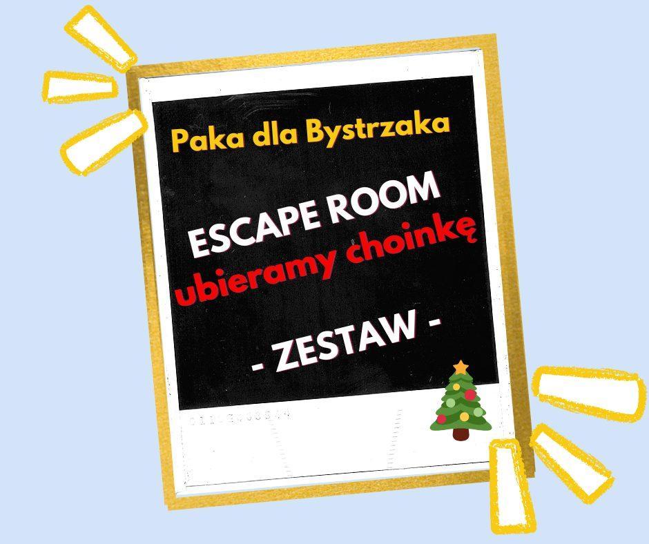 Escape Room. Ubieramy choinkę. Zestaw Escape Room. Ubieramy choinkę. Zestaw