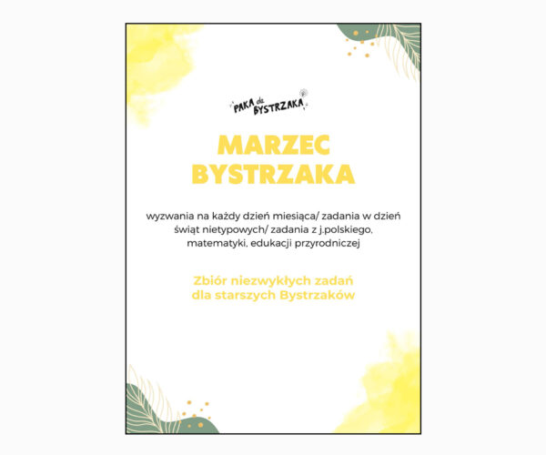 Marzec Bystrzaka (dla starszych).