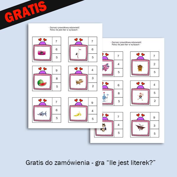 Gra Ile jest literek (gratis)