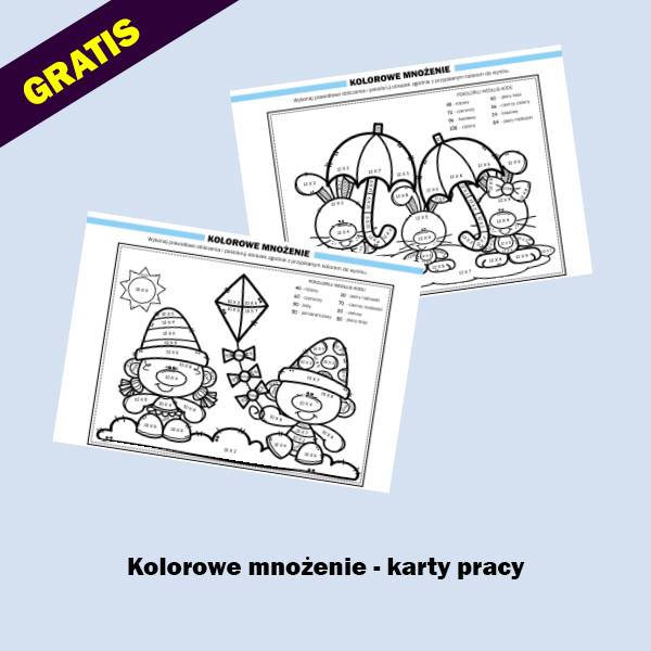 Kolorowe mnożenie (gratis)