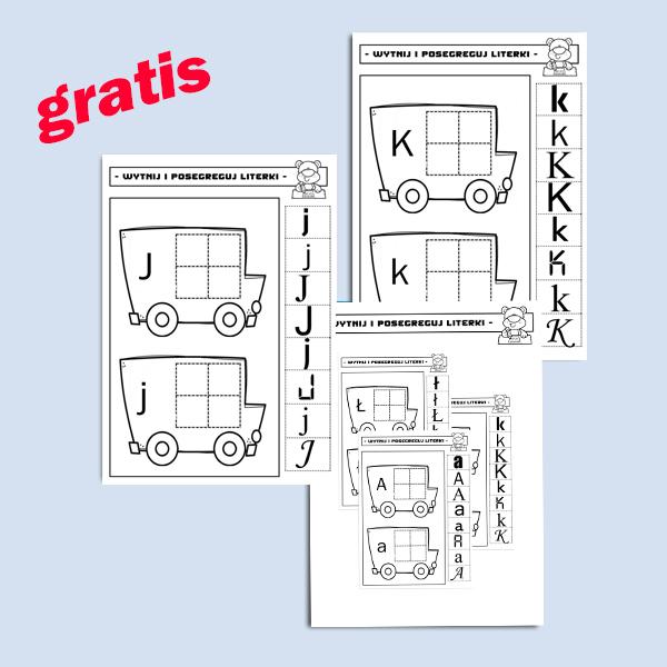 Literki. Segregacja (gratis)