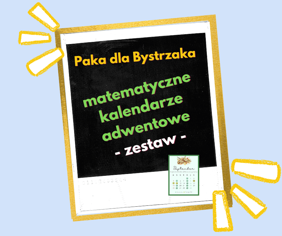 Matematyczne kalendarze adwentowe. Zestaw Matematyczne kalendarze adwentowe. Zestaw.