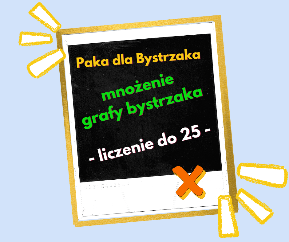 Mnożenie- grafy bystrzaka (liczenie do 25) Mnożenie- grafy bystrzaka (liczenie do 25).