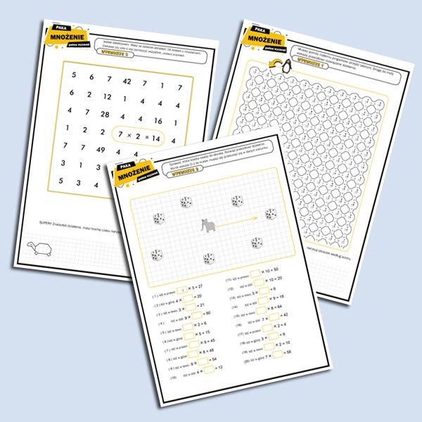 Mnożenie. Paka pełna wyzwań (2)