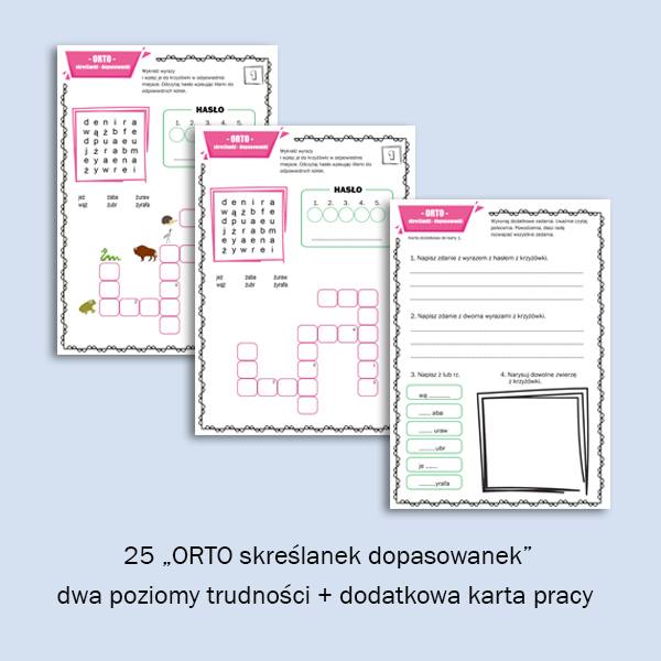ORTO skreślanki dopasowywanki (1)