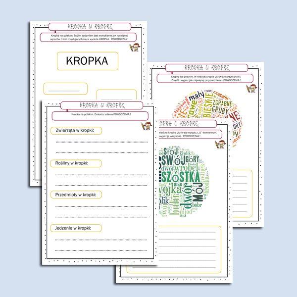 Paka kropka w kropkę.