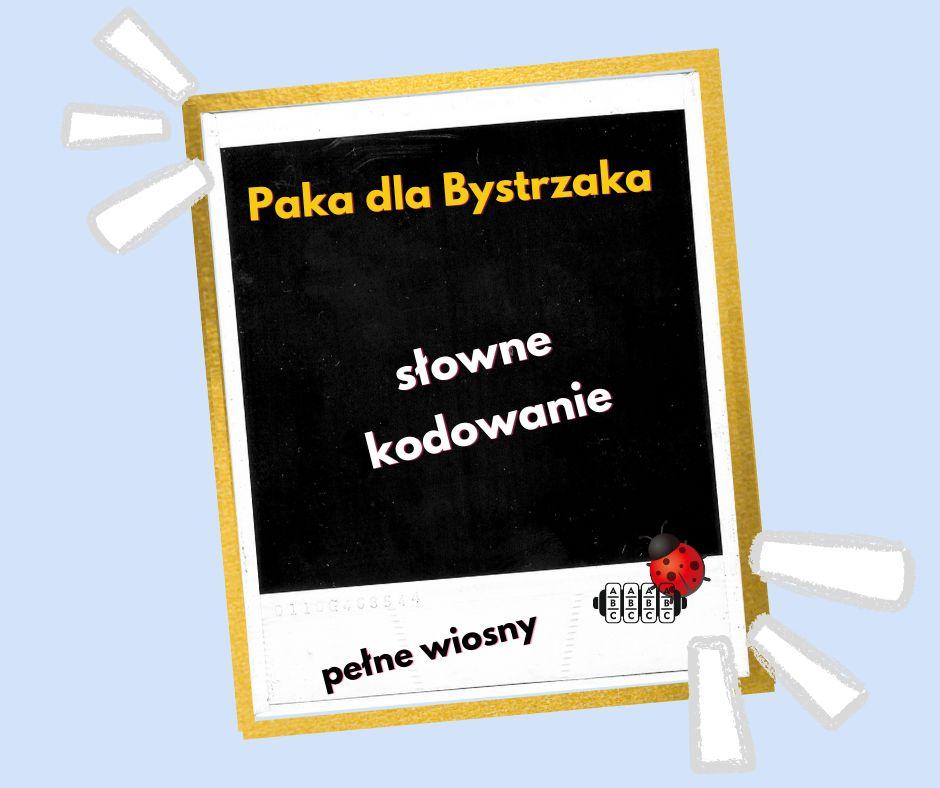 Słowne kodowanie pełne wiosny Słowne kodowanie pełne wiosny.