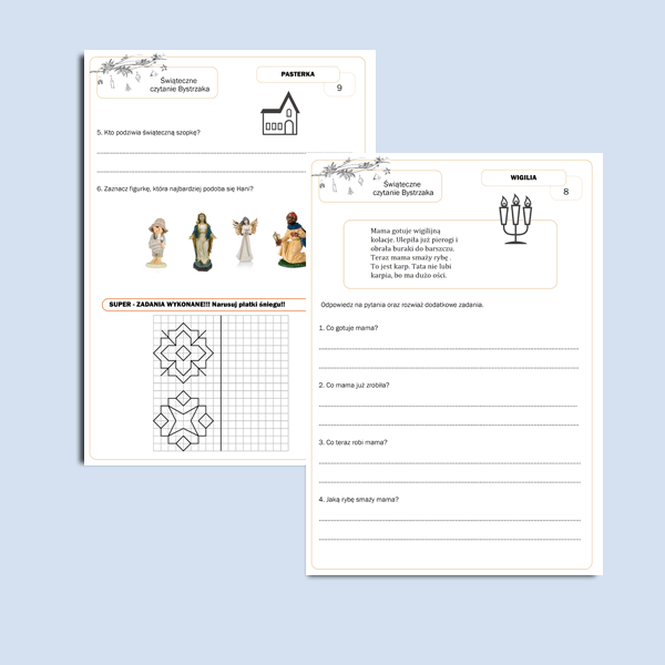 Świąteczne czytanie Bystrzaka