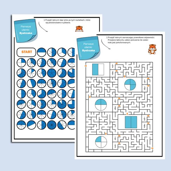 Pierwsze ułamki Bystrzaka Pierwsze ułamki Bystrzaka.