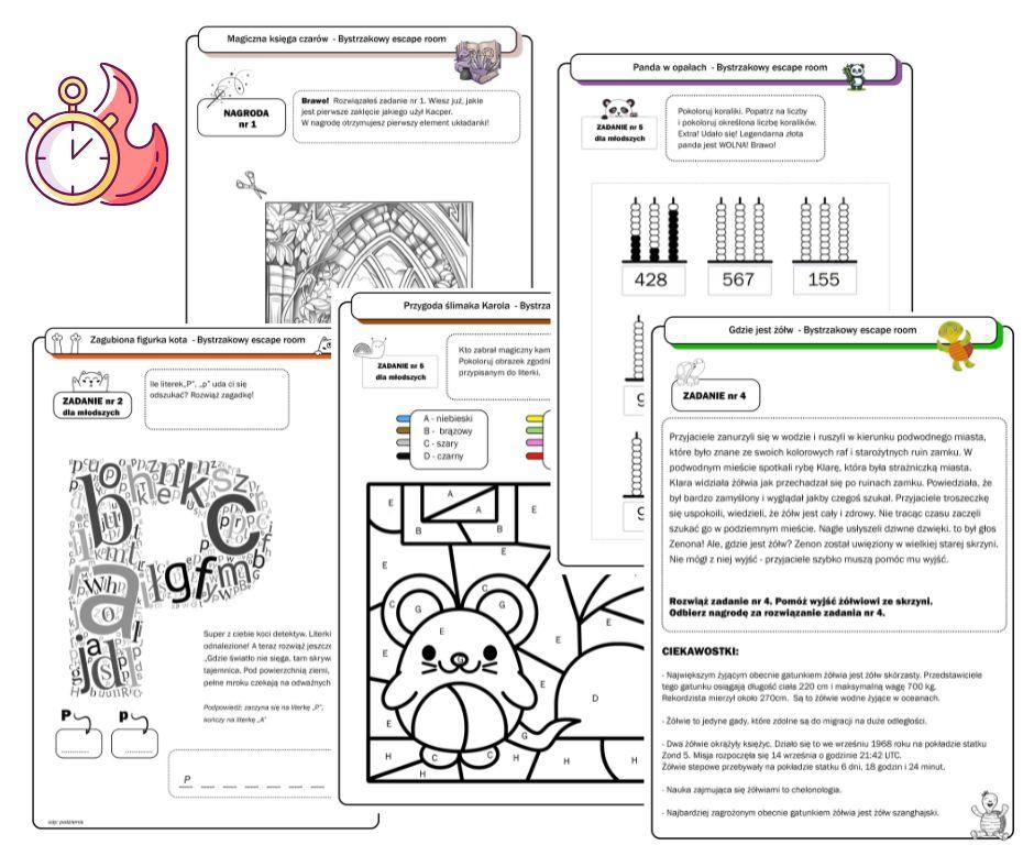 Strefa Tajemnic Przedszkolaka, czyli czas na misje- zagadki dla najmłodszych!
