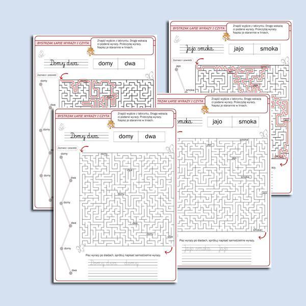 Bystrzak łapie wyrazy i czyta