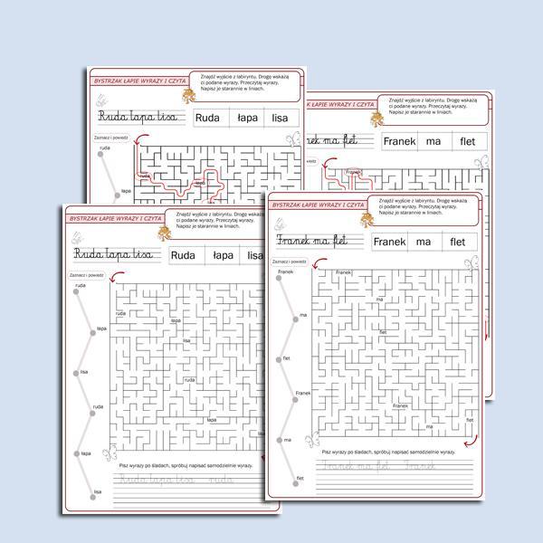 Bystrzak łapie wyrazy i czyta