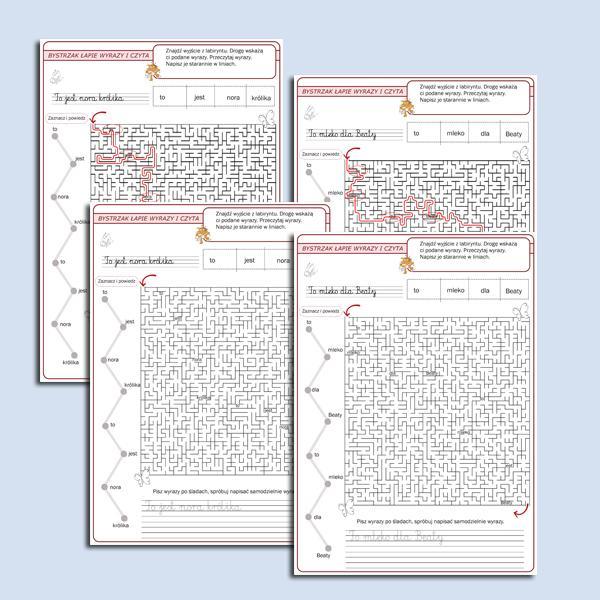 Bystrzak łapie wyrazy i czyta