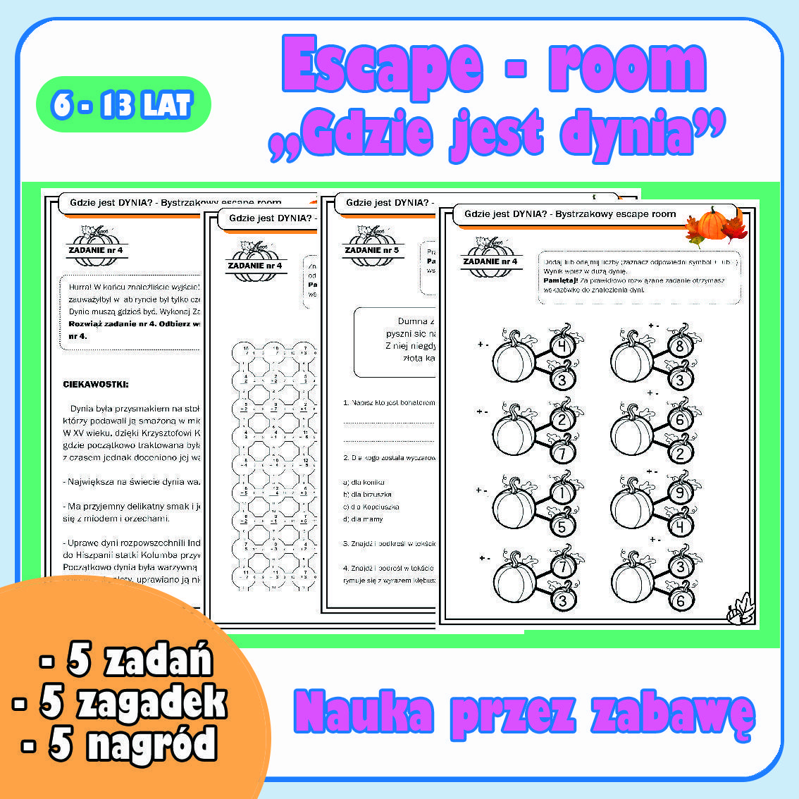 Strefa Tajemnic, czyli czas na misje- zagadki!