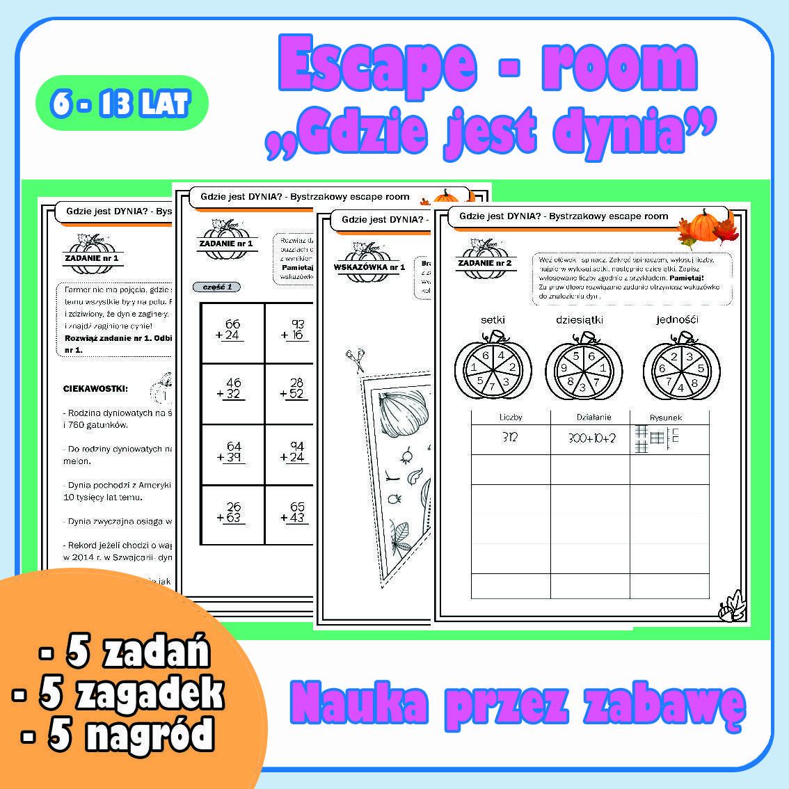 Strefa Tajemnic, czyli czas na misje- zagadki!