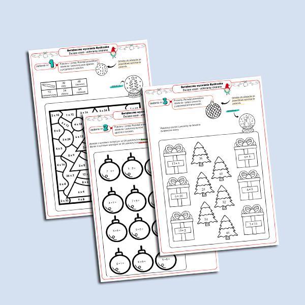 Świąteczne wyzwania Bystrzaka. ESCAPE ROOM- ubieramy choinkę 1