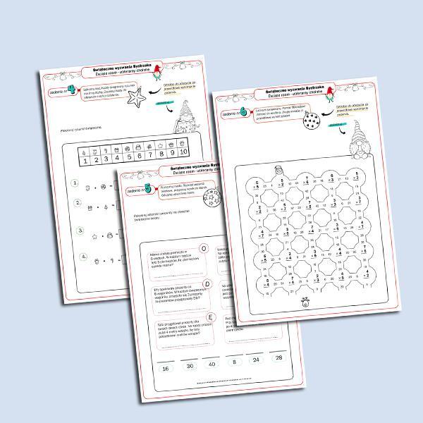 Świąteczne wyzwania Bystrzaka. ESCAPE ROOM- ubieramy choinkę 2