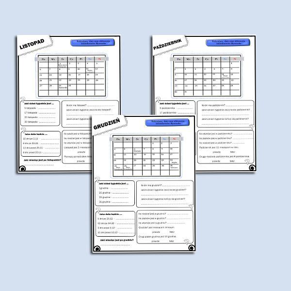 kalendarz bystrzaka. zadania obliczeniowe 2023