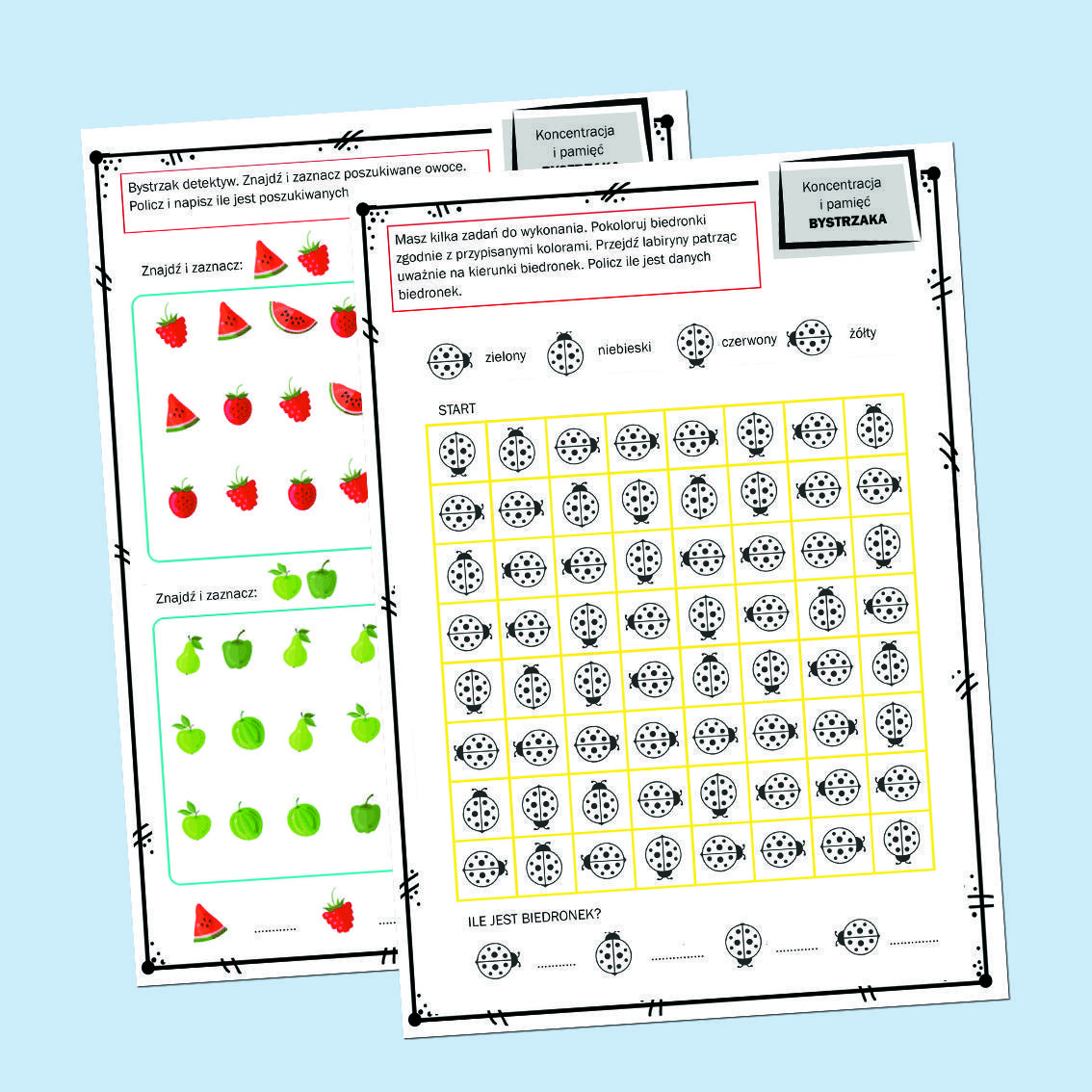 Koncentracja i pamięć bystrzaka - Część 1