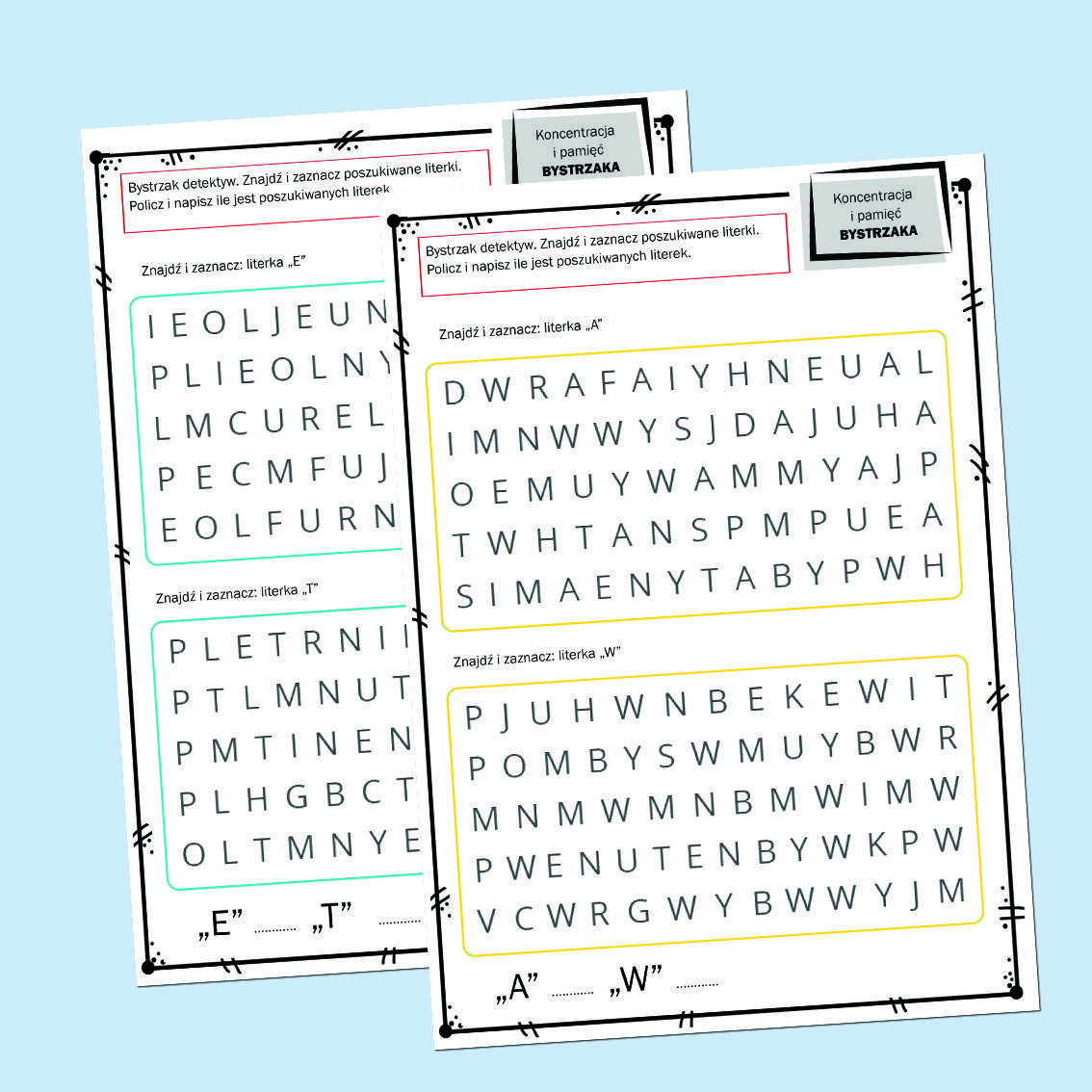 Koncentracja i pamięć bystrzaka - Część 1