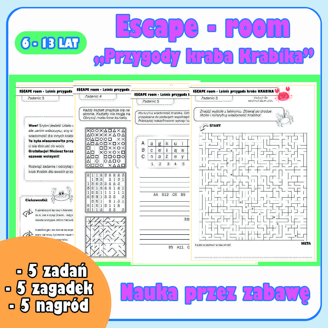 Strefa Tajemnic, czyli czas na misje- zagadki!