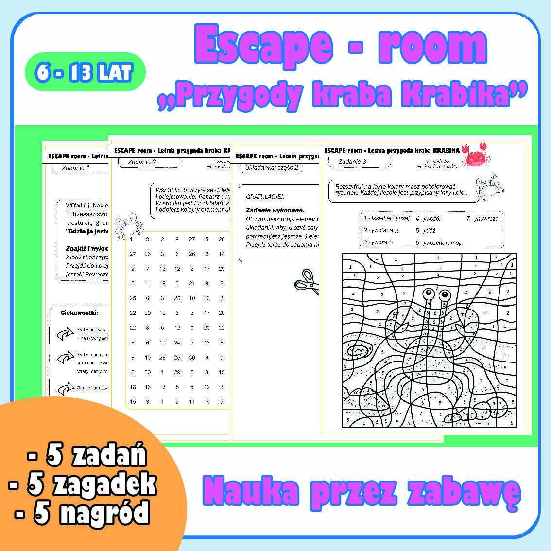 Strefa Tajemnic, czyli czas na misje- zagadki!